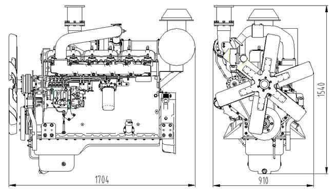 上柴發(fā)電機SC13G280D2技術(shù)參數(shù)